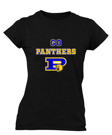 Pflugerville Panthers P Script Go Team Women's Premium SS T-Shirt