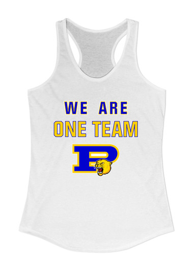 Pflugerville Panthers P Script We Are One Team Women's Tank Top