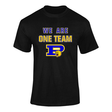 Pflugerville Panthers P Script We Are One Team Men's Premium SS T-Shirt