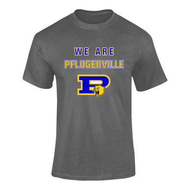 Pflugerville Panthers P Script We Are Men's SS T-Shirt