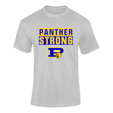 Pflugerville Panthers P Script Strong #1 Men's SS T-Shirt