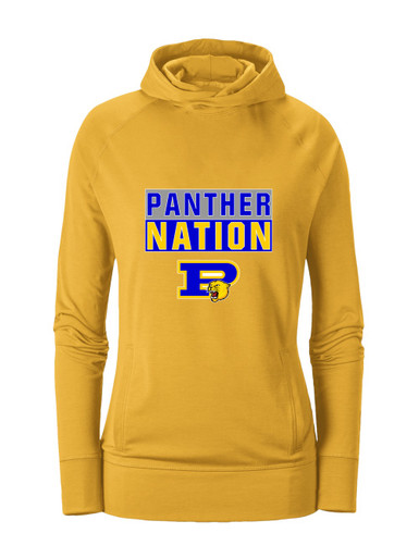 Pflugerville Panthers P Script Nation #1 Women's Hoodie