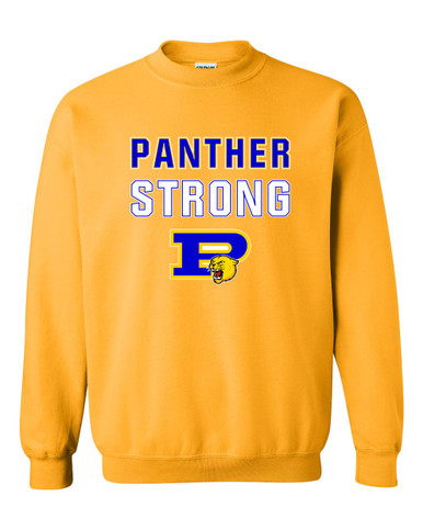 Pflugerville Panthers P Script Strong #2 Men's Sweatshirt