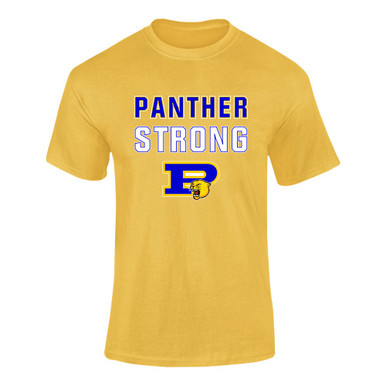 Pflugerville Panthers P Script Strong #2 Men's SS T-Shirt