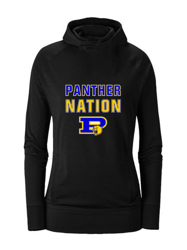 Pflugerville Panthers P Script Nation #2 Women's Hoodie