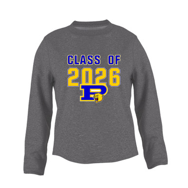 Pflugerville Panthers P Script Class of 2026 Women's Sweatshirt