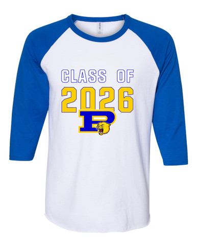Pflugerville Panthers P Script Class of 2026 Women's Baseball T-Shirt