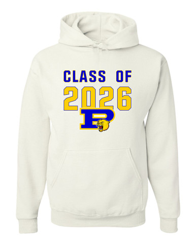 Pflugerville Panthers P Script Class of 2026 Men's Premium Hoodie