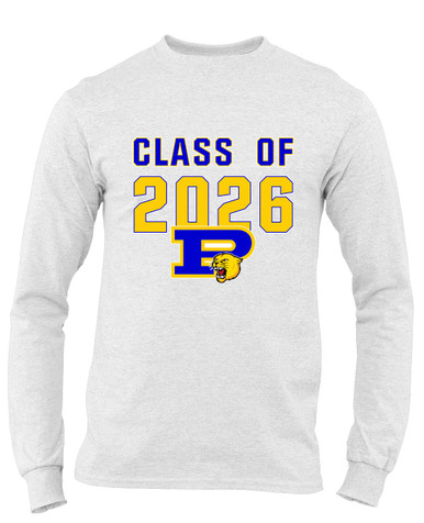 Pflugerville Panthers P Script Class of 2026 Men's Premium LS T-Shirt