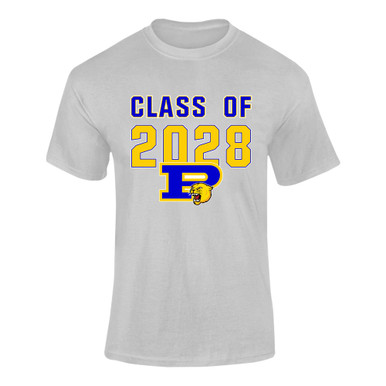 Pflugerville Panthers P Script Class of 2028 Men's Premium SS T-Shirt