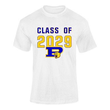 Pflugerville Panthers P Script Class of 2029 Men's Premium SS T-Shirt