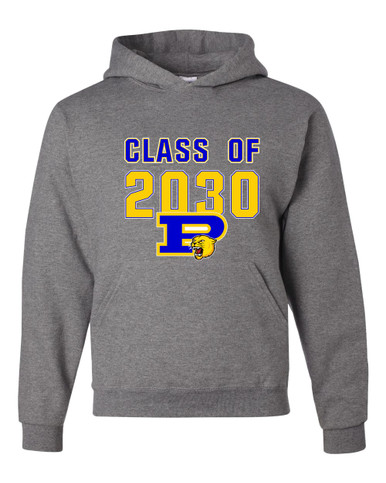 Pflugerville Panthers P Script Class of 2030 Men's Premium Hoodie