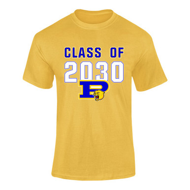 Pflugerville Panthers P Script Class of 2030 Men's Premium SS T-Shirt