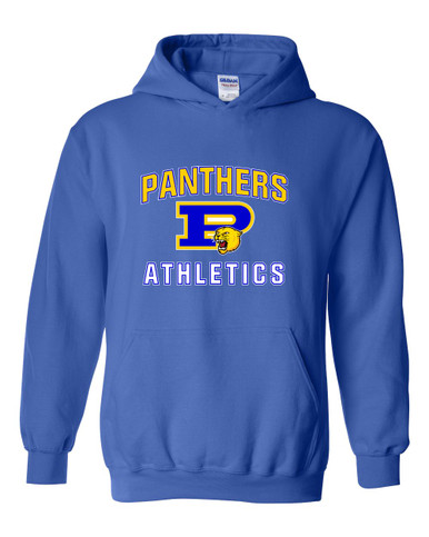 Pflugerville Panthers P Script Athletics Men's Hoodie