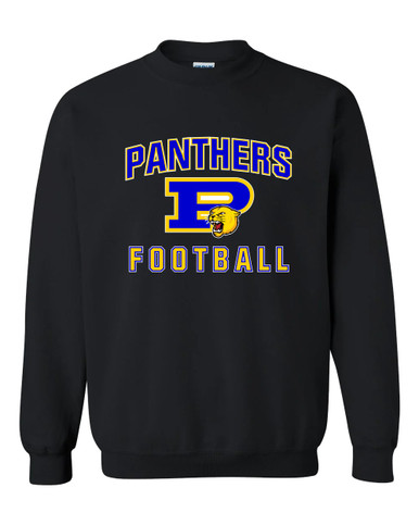 Pflugerville Panthers P Script Football #1 Men's Sweatshirt