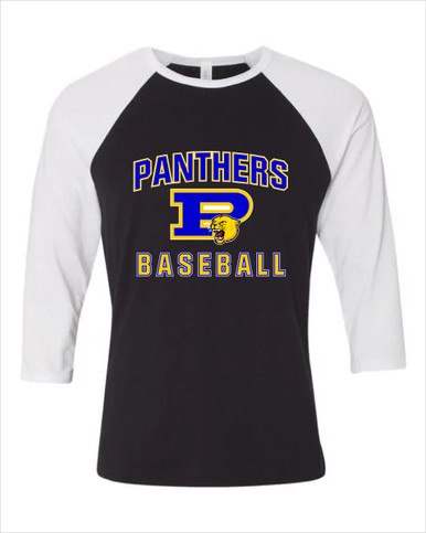 Pflugerville Panthers P Script Baseball #1 Men's Baseball T-Shirt