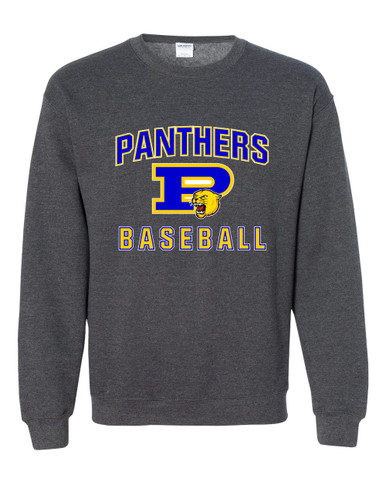 Pflugerville Panthers P Script Baseball #1 Men's Sweatshirt