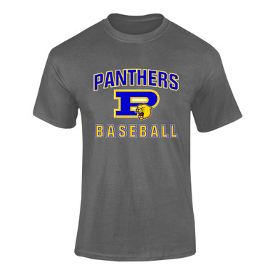Pflugerville Panthers P Script Baseball #1 Men's Premium SS T-Shirt