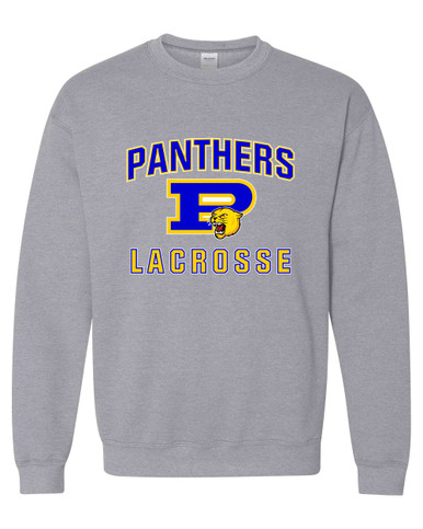 Pflugerville Panthers P Script Lacrosse Men's Sweatshirt