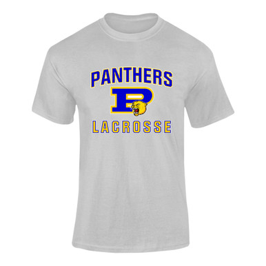 Pflugerville Panthers P Script Lacrosse Men's Premium SS T-Shirt