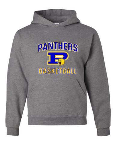 Pflugerville Panthers P Script Basketball #1 Men's Premium Hoodie