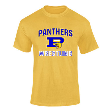 Pflugerville Panthers P Script Wrestling Men's Premium SS T-Shirt
