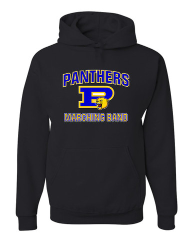 Pflugerville Panthers P Script Marching Band Men's Premium Hoodie