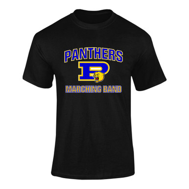 Pflugerville Panthers P Script Marching Band Men's Premium SS T-Shirt