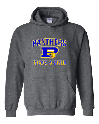 Pflugerville Panthers P Script Track & Field Men's Hoodie