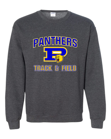 Pflugerville Panthers P Script Track & Field Men's Sweatshirt