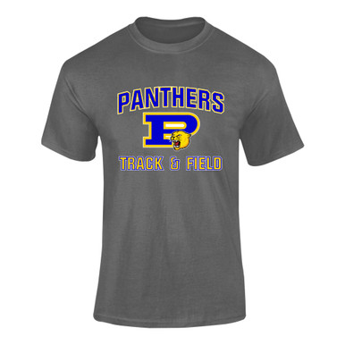Pflugerville Panthers P Script Track & Field Men's Premium SS T-Shirt