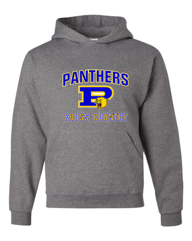 Pflugerville Panthers P Script Cross Country Men's Premium Hoodie