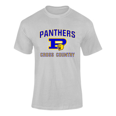 Pflugerville Panthers P Script Cross Country Men's SS T-Shirt