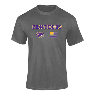 Liberty Hill Panthers Team Colors Flag Men's Premium SS T-Shirt