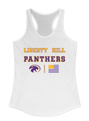 Liberty Hill Panthers Spirit Flag Women's Tank Top