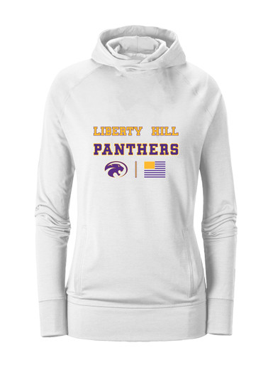 Liberty Hill Panthers Spirit Flag Women's Hoodie