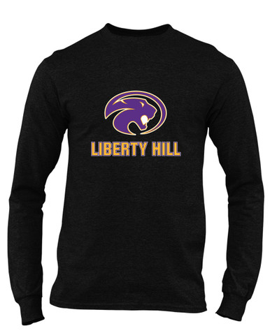 Liberty Hill Panthers Mascot #2 Men's Premium LS T-Shirt