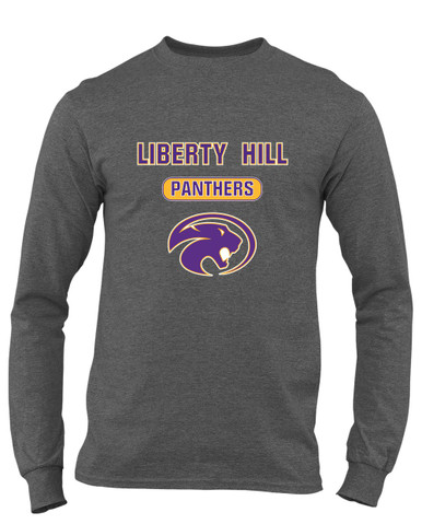 Liberty Hill Panthers Mascot #3 Men's Premium LS T-Shirt