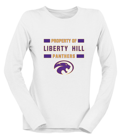 Liberty Hill Panthers Property Of Women's Premium LS T-Shirt