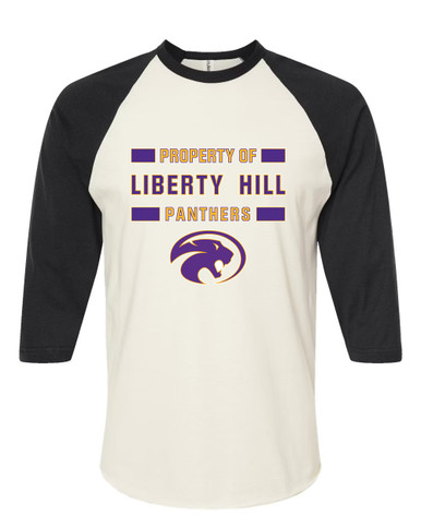 Liberty Hill Panthers Property Of Women's Baseball T-Shirt