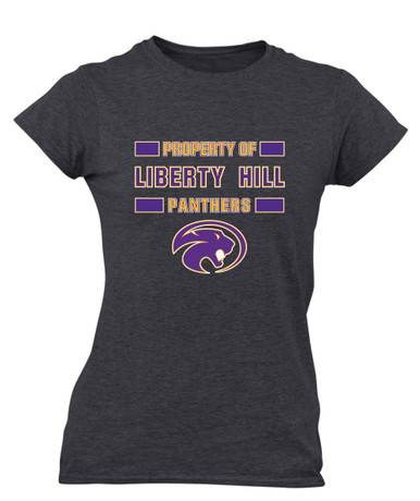 Liberty Hill Panthers Property Of Women's SS T-Shirt
