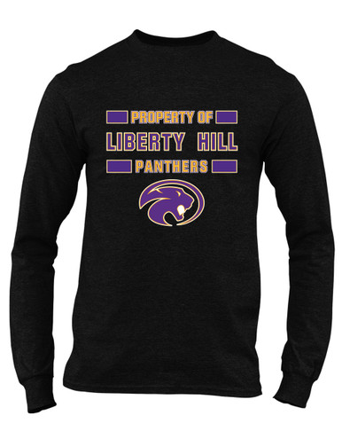 Liberty Hill Panthers Property Of Men's LS T-Shirt