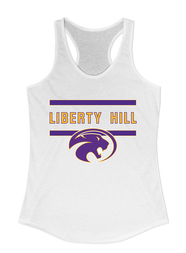 Liberty Hill Panthers Mascot #4 Women's Tank Top