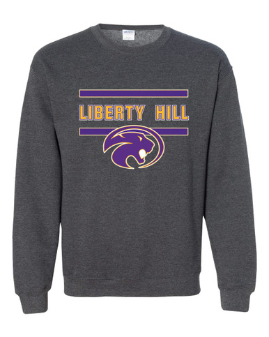 Liberty Hill Panthers Mascot #4 Men's Sweatshirt