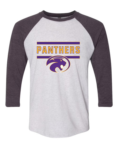 Liberty Hill Panthers Mascot #5 Women's Baseball T-Shirt