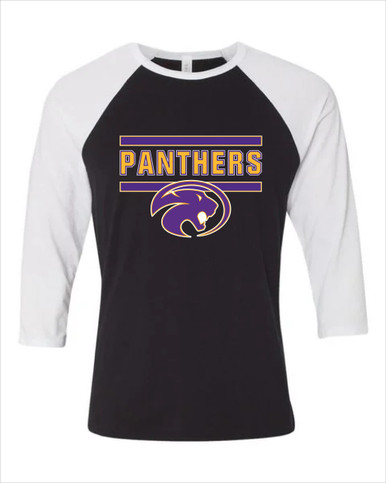 Liberty Hill Panthers Mascot #5 Men's Baseball T-Shirt