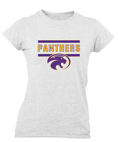 Liberty Hill Panthers Mascot #5 Women's SS T-Shirt