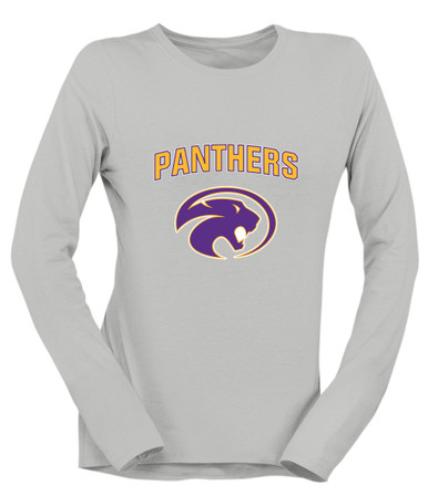 Liberty Hill Panthers Mascot #6 Women's Premium LS T-Shirt
