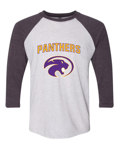 Liberty Hill Panthers Mascot #6 Men's Baseball T-Shirt