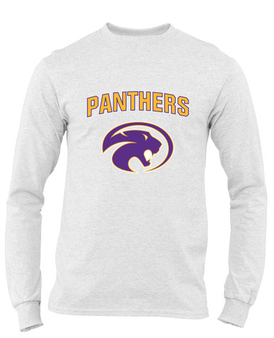 Liberty Hill Panthers Mascot #6 Men's LS T-Shirt